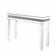 thumbnail image 1 of Lotus Sofa Table in Mirrored & Faux Crystals Inlay, 1 of 3