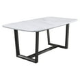thumbnail image 1 of ACME Madan Dining Table in Weathered Gray, 1 of 6