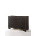 thumbnail image 1 of ACME Madison 9-Drawer Transitional Wood Horizontal Dresser in Espresso, 1 of 5