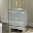 thumbnail image 1 of ACME Mallika End Table, Faux Round Crystals, 1 of 6