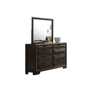 ACME Merveille 39" x 35" Brown Transitional Dresser Mirror