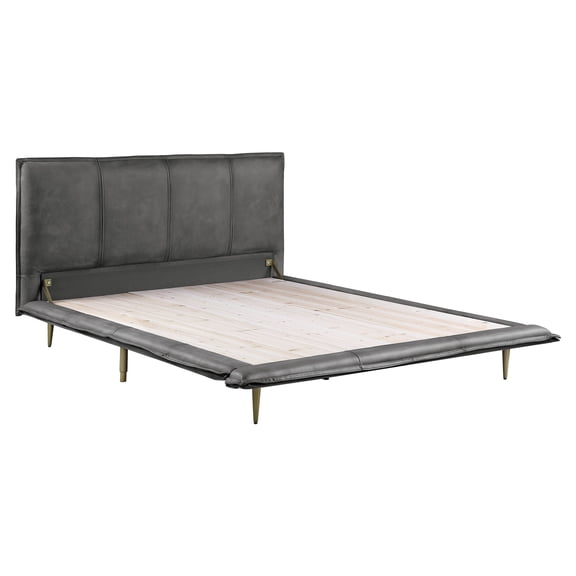 ACME Metis Eastern King Bed in Gray