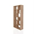 ACME Mileta II Bookshelf, Weathered Oak