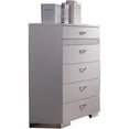 thumbnail image 1 of ACME Naima II 6 Drawer Chest in White, 1 of 6