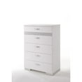 thumbnail image 1 of ACME Naima II 6 Drawer Chest in White, 1 of 6