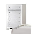 thumbnail image 1 of ACME Naima Wood 6-Drawers Bedroom Chest in White, 1 of 9