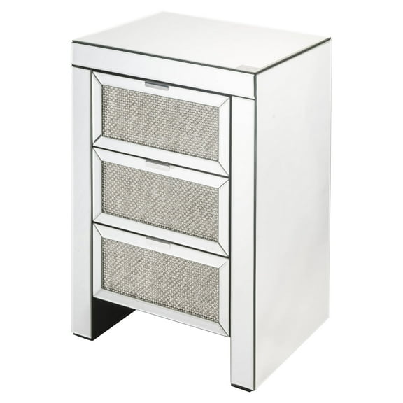 ACME Noralie Rectangular Accent Table in Mirrored