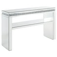 thumbnail image 1 of ACME Noralie Rectangular Sofa Table in Mirrored, 1 of 5