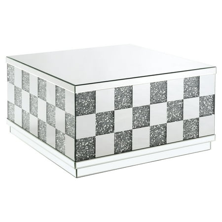 ACME Noralie Square Coffee Table in Mirrored