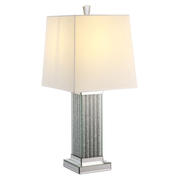 ACME Noralie Table Lamp in Mirrored and Faux Stones