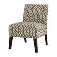 thumbnail image 1 of ACME Osine Accent Chair in Pattern Linen, 1 of 5