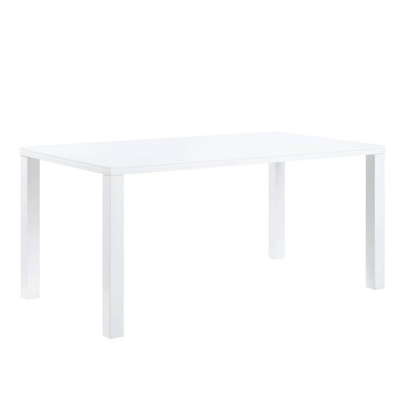 ACME Pagan Dining Table in White High Gloss