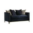 thumbnail image 1 of Acme Furniture Loveseat (w/4 Pillows), Blue Fabric 52831, 1 of 7