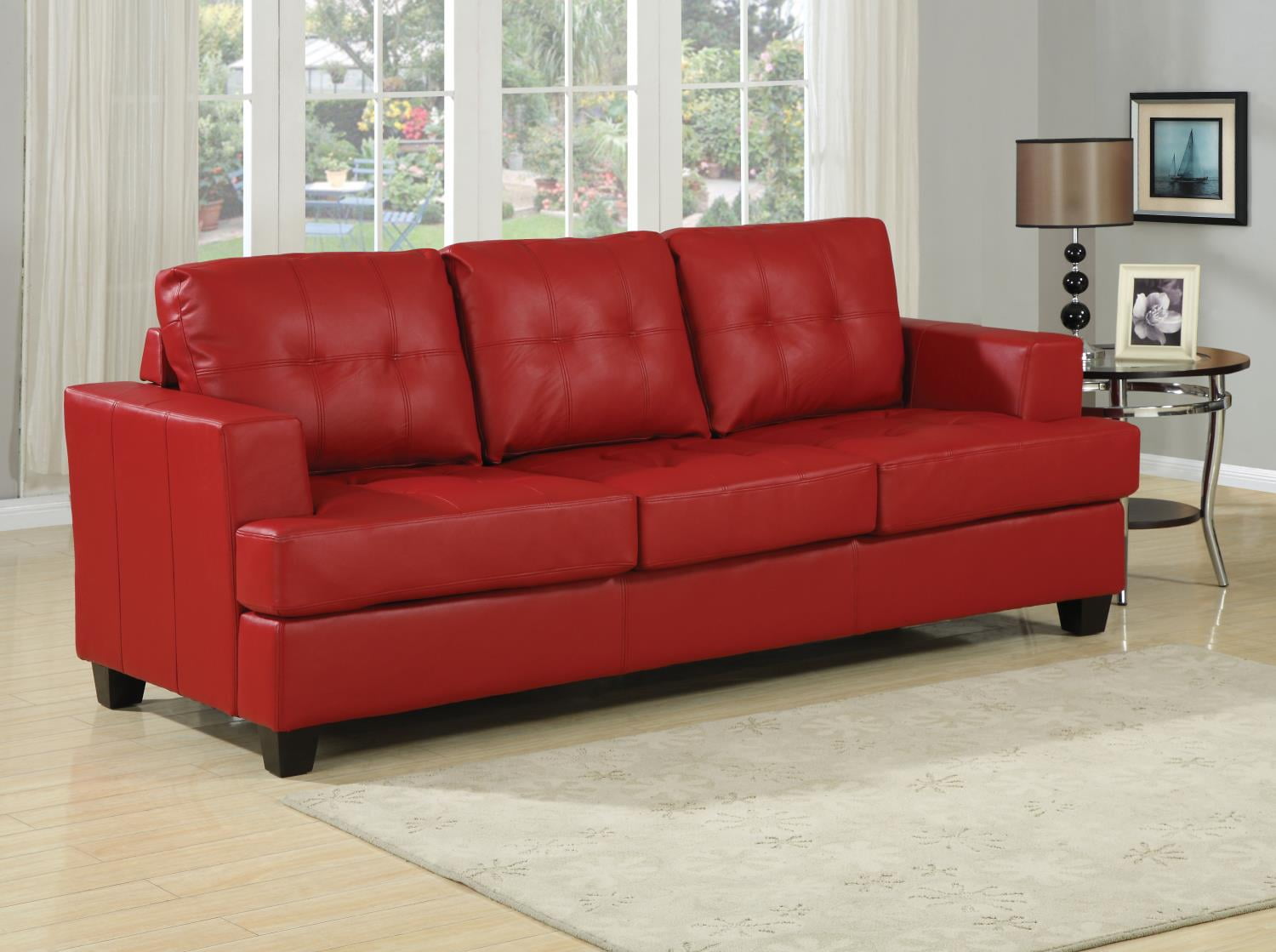 ACME Platinum Tufted Sofa Bed, Multiple Colors