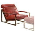 thumbnail image 1 of ACME Quinto Accent Chair in Antique Red and Gold, 1 of 4