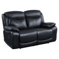 thumbnail image 1 of ACME Ralorel Motion Loveseat in Black, 1 of 7