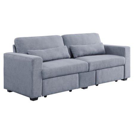 ACME Rogyne Storage Sofa in Gray
