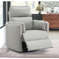 thumbnail image 1 of ACME Sagen Glider Recliner W/Swivel, Charcoal Chenille, 1 of 13