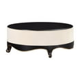 thumbnail image 1 of ACME Sheridan Cocktail Table, Cream Fabric & Black, 1 of 5