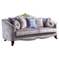 thumbnail image 1 of ACME Sheridan Fabric Upholstered Sofa with 7 Pillows in Cream Fabric, 1 of 5