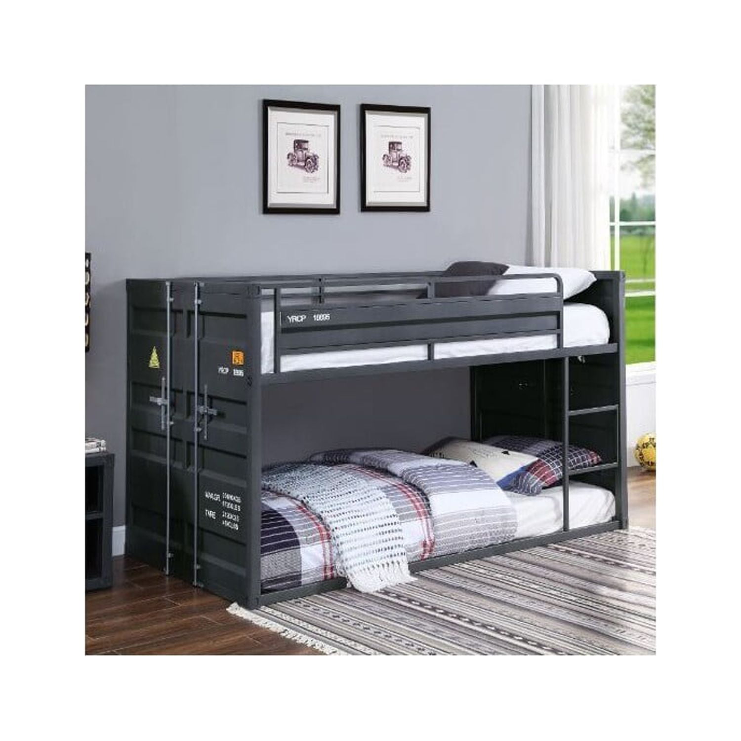 ACME TWIN/TWIN BUNK BED GUARDRAIL, SLATS, LADDER