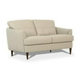 thumbnail image 1 of Acme Furniture Helena Loveseat Pearl Gray Top Grain Leather, 1 of 2