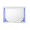 thumbnail image 1 of ACME Tarian Mirror W/Led, Pearl White Finish, 1 of 5