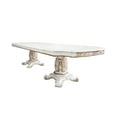 thumbnail image 1 of ACME Vendome Wood Dining Table with Double Pedestal in Antique Pearl, 1 of 4