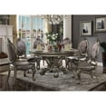 thumbnail image 1 of ACME Versailles Dining Table, Antique Platinum, 1 of 3
