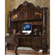 ACME Versailles Executive Computer Desk w/Hutch, Cherry Oak
