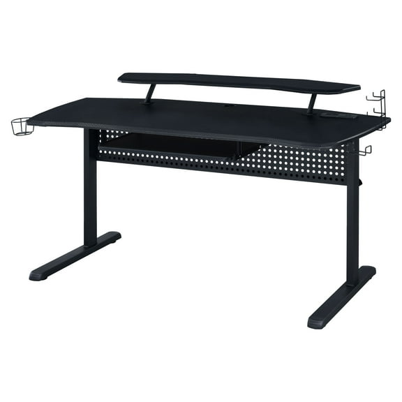 ACME Vildre Gaming Table with USB Port in Black