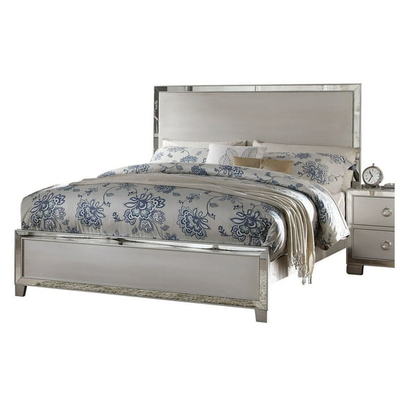 ACME Voeville II Eastern King Bed, Platinum