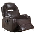 thumbnail image 1 of ACME Waterlily Motion Rocker Recliner with Swivel in Brown, 1 of 6