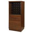 thumbnail image 1 of ACME Wiesta Wine Cabinet in Walnut, 1 of 8
