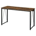 thumbnail image 1 of ACME Zaidin Writing Desk in Weathered Oak and Black, 1 of 9