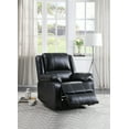 thumbnail image 1 of ACME Zuriel Power Recliner, Black PU 52288, 1 of 8