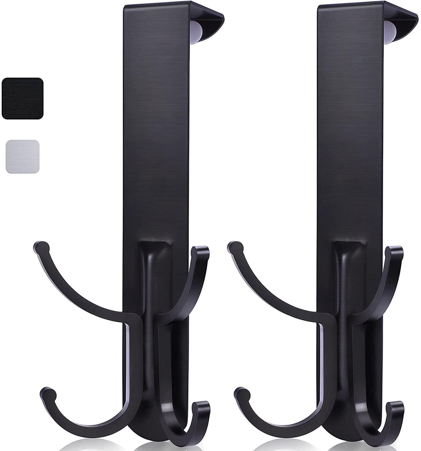 ACMETOP Over The Door Hooks 2 Pack Heavy Duty Door Hanger Over Door