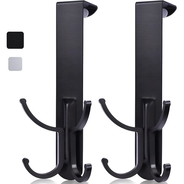 ACMETOP Over The Door Hooks 2 Pack Heavy Duty Door Hanger Over Door