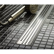 ACO ShowerDrain Plus 37242 48 Linear ShowerDrain - Square