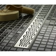 thumbnail image 1 of ACO ShowerDrain Plus  48'' Linear ShowerDrain - Wavy, 1 of 1