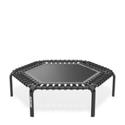ACON Fit 55in Hexagon Rebounder Black Fitness Trampoline