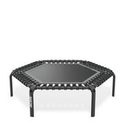 ACON Fit 55in Hexagon Rebounder Black Fitness Trampoline