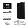 thumbnail image 1 of ACOPOWER 100W 12V  Mono Solar RV Kits, 20A PWM Charge Controller, 1 of 9