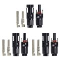 thumbnail image 1 of ACOPOWER 3 Pairs PV Connectors, Male/Female Solar Panel Cable Connectors, 1 of 6