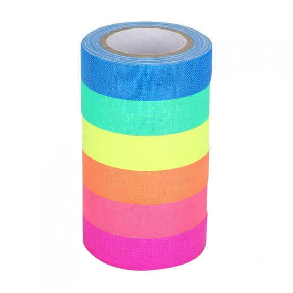 ACOUTO Bright Luminous Tape, Removable Glow In The Dark Tape,  For Labels For Color Coding