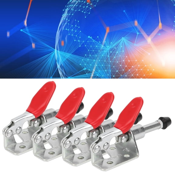ACOUTO Hold Down Toggle Clamps Release Hand Tool Quick Release Toggle Clamp Hand Tool Toggle Clamp Woodworking Welding For Mechanical Operations