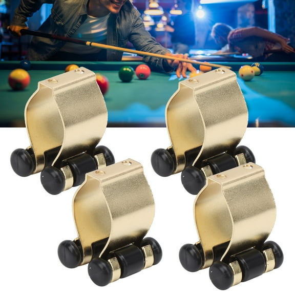 ACOUTO Pool Clip, Wall Mount Eco‑Friendly Billiard Stick Holder For Stick Holder Rack