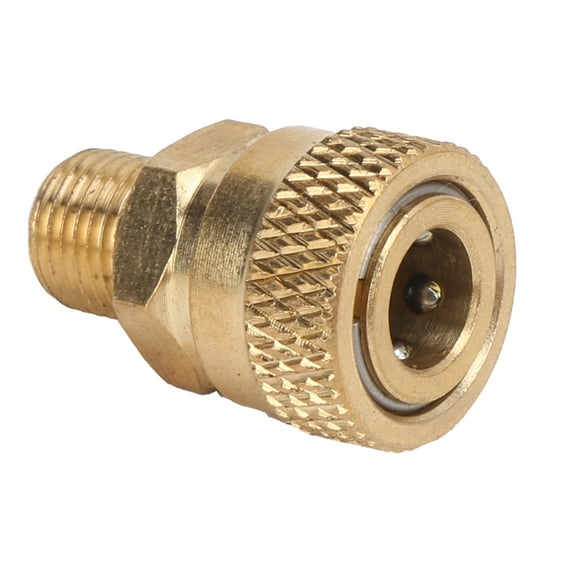 ACOUTO Quick Connect Female Connector,Brass Adapter Joints,8mm Quick Connect Copper Female Connector 40mpa Pump Adapter Accessories