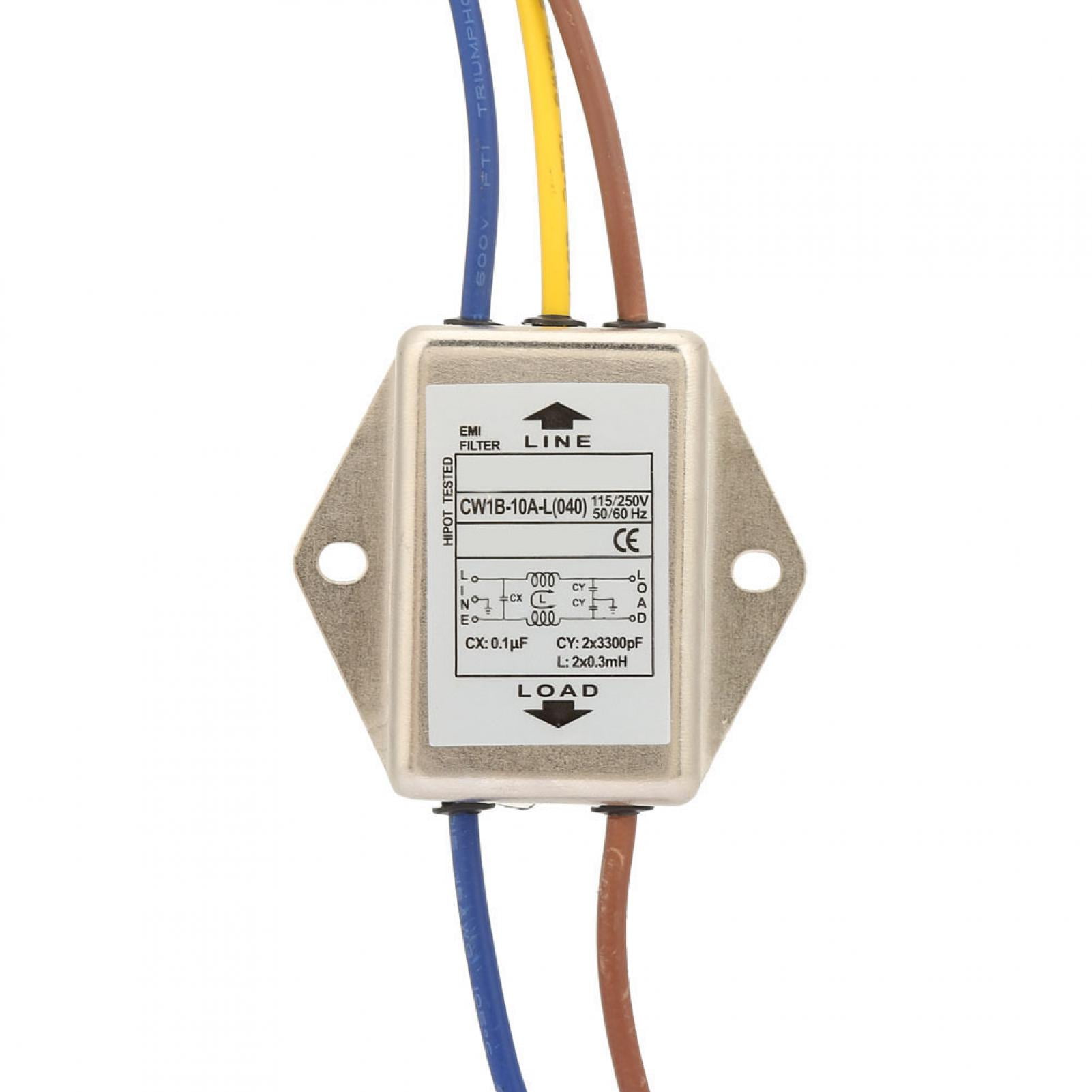 ACOUTO Single Phase Filter, CW1B10AL(040) Power Filter, Treadmills