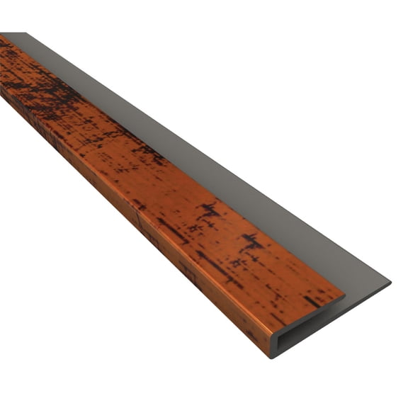 ACP (Acoustic Ceiling Products) Fasade J-Edge Backsplash Trim - Pack of 8